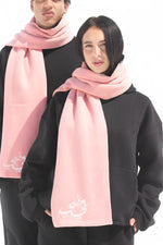 Load image into Gallery viewer, ASILI FUR SCARF IN COTTON-CANDY
