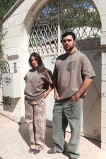 Load image into Gallery viewer, THE ASILI PATCH T-SHIRT IN COFFEE
