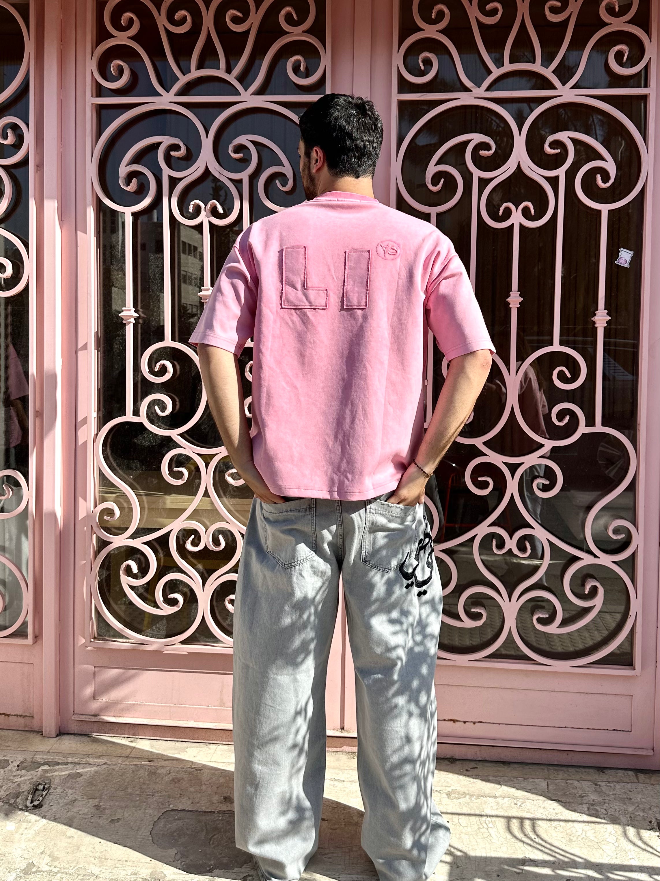[PRE-ORDER] THE ASILI PATCH T-SHIRT IN BUBBLEGUM